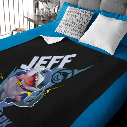 Discover Rivals Gamerverse PVP Super Jeff the Land Shark Baby Blankets