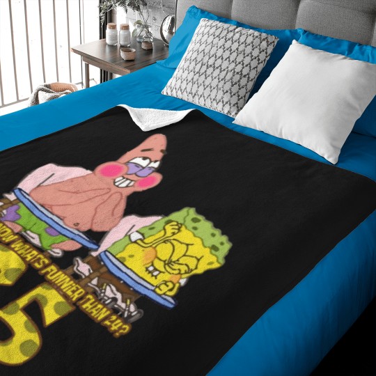 Discover Spongebobs Squarepantss You Know Whats Funnier Than 24 T-Shirt Baby Blankets