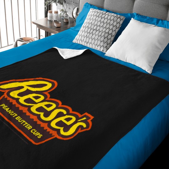 Discover Reese'S Peanut Butter Cups Iconic Classic Logo Baby Blankets