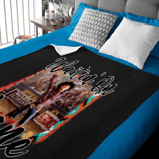 Discover Waitin On Lane Funny Cute 8 Seconds Cowboy Cowgirl Rodeo Bull Rider Riding Frost Movie Gift Country T-Shirt Baby Blankets