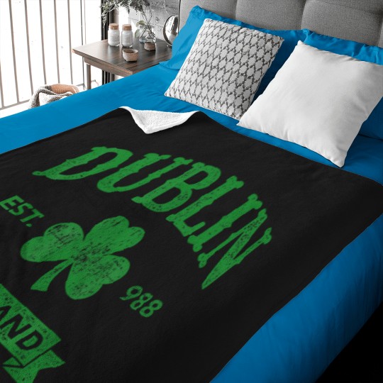 Discover Dublin Ireland Shamrock For St Patricks Day T-Shirt The A Team Coffee Mug Baby Blankets