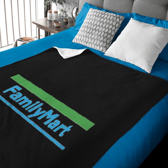Discover Family Mart T-Shirt Baby Blankets
