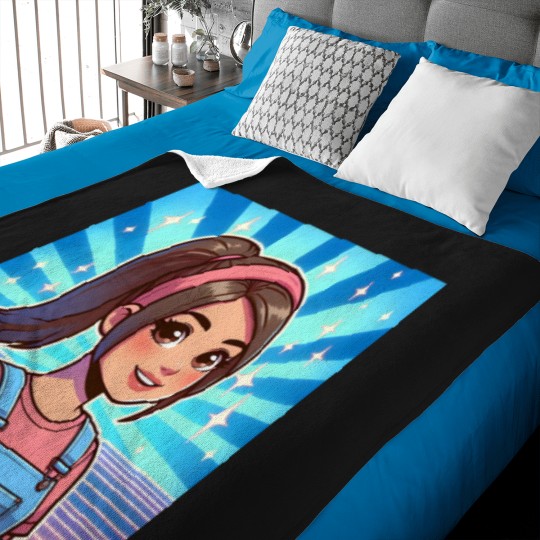 Discover Ms Rachel cartoon Baby Blankets