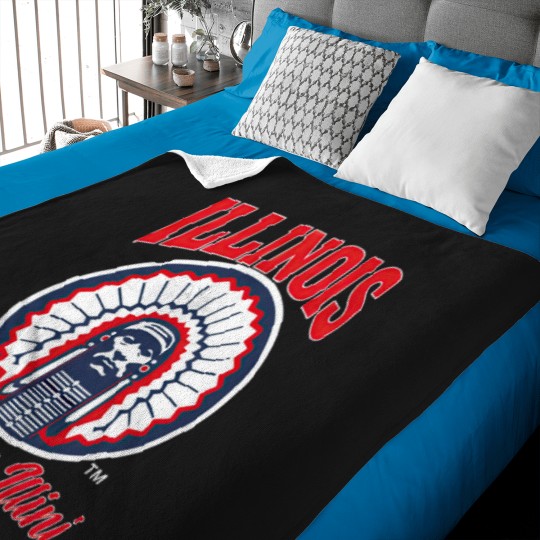 Discover Illinois Fighting Illini Baby Blankets