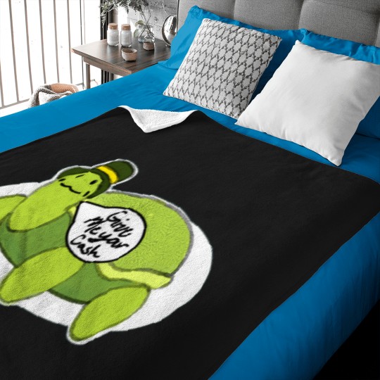 Discover Dapper Turtle Baby Blankets