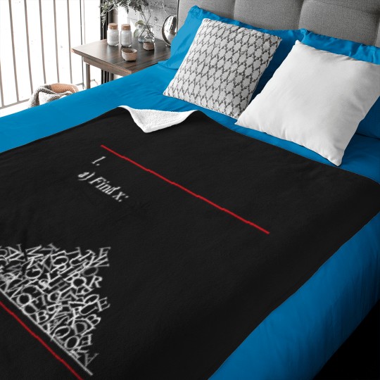 Discover Math Problem   T-Shirt Baby Blankets