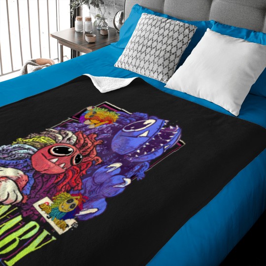 Discover yarnaby horror game character for n for gift for gamer Baby Blankets