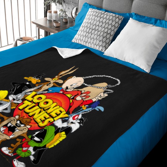 Discover looney toons character group Baby Blankets