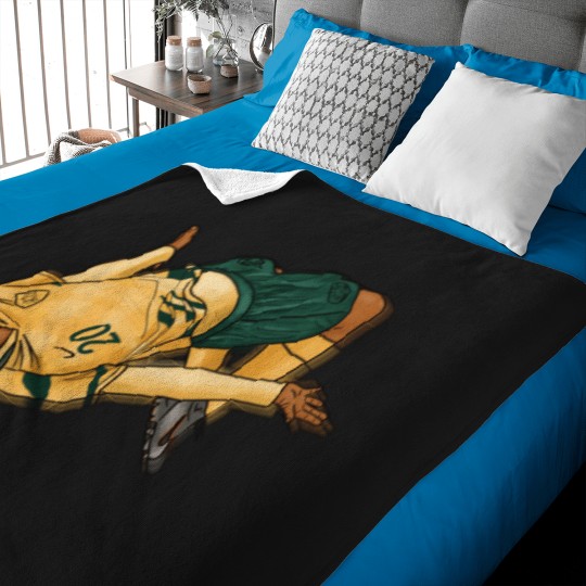 Discover Sam Kerr backflip  1 T-Shirt Baby Blankets