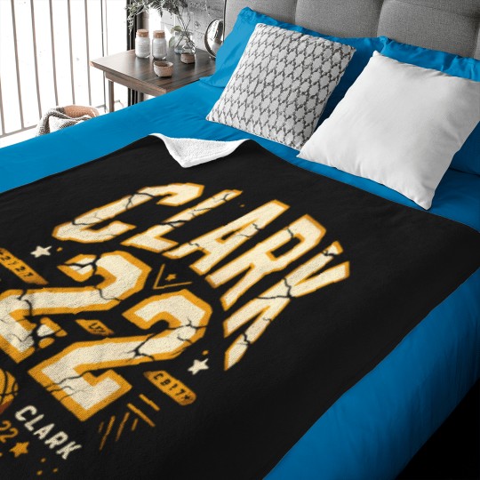 Discover Clark 22 Caitlin Clark 22 Signature T-Shirt Baby Blankets