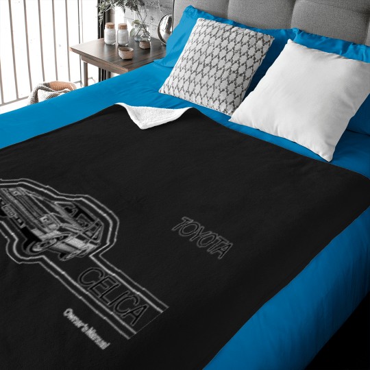 Discover TOYOTA CELICA OWNER&X27;S MANUAL   T-Shirt Baby Blankets