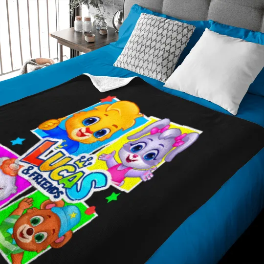 Discover lucas and friends by rv appstudios s popular characters Baby Blankets