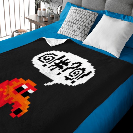 Discover Qbert Cursing After Failure. T-Shirt Baby Blankets