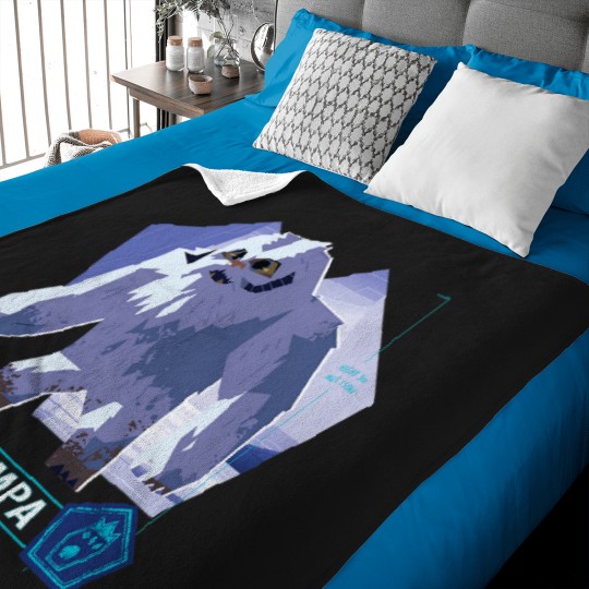 Discover galaxy of creatures wampa mammal Baby Blankets