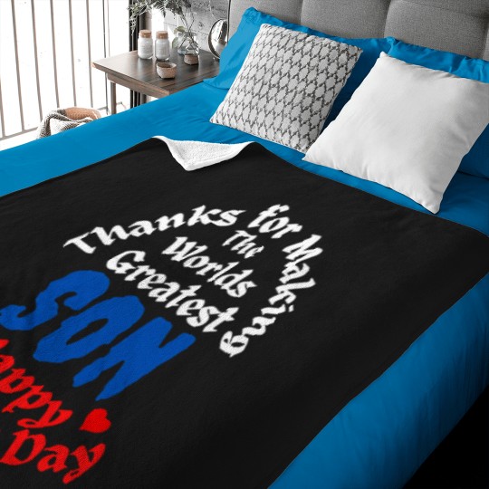 Discover Mothers Day Happy Mothers Day Worlds Greatest Son Baby Blankets