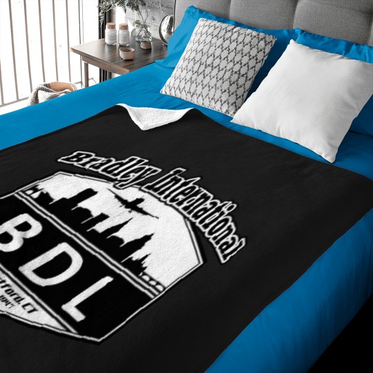Discover Bradley International Airport Code T-Shirt Baby Blankets