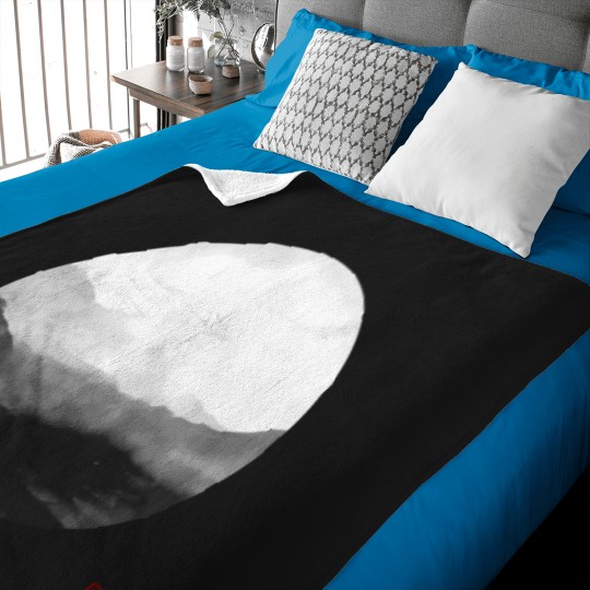 Discover Abstract Japanese Landscape With Mountains And Calligraphy T-Shirt Baby Blankets