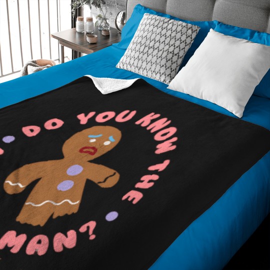 Discover do you know the muffin man Baby Blankets