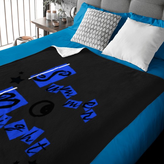 Discover Summer-Night T-Shirt Baby Blankets