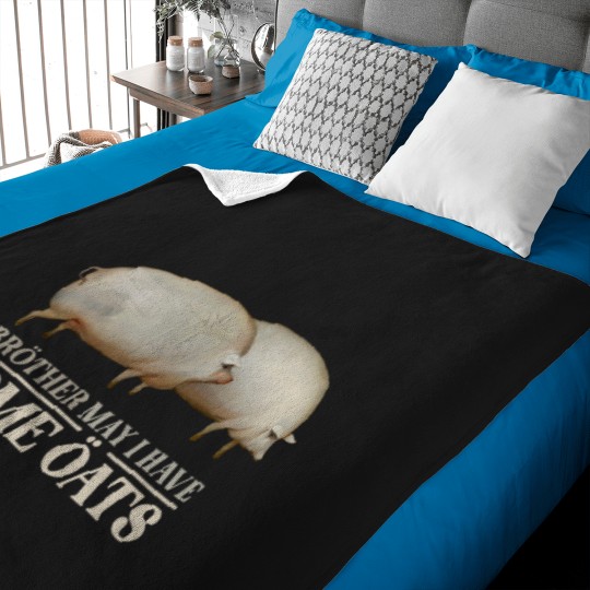 Discover Brother May I Have Some Oats Pigs Meme Baby Blankets