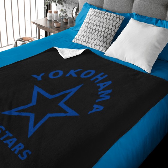 Discover Yokohama DeNa Baystars Japanese baseball   T-Shirt Baby Blankets
