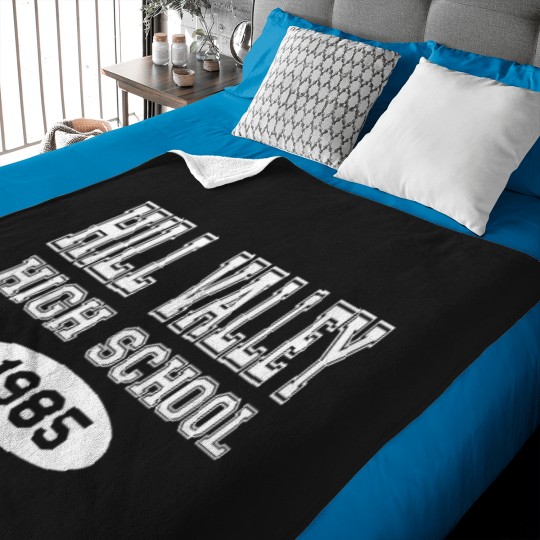 Discover 4 Hill Valley High School 1985 - Back To The Future T-Shirt Baby Blankets