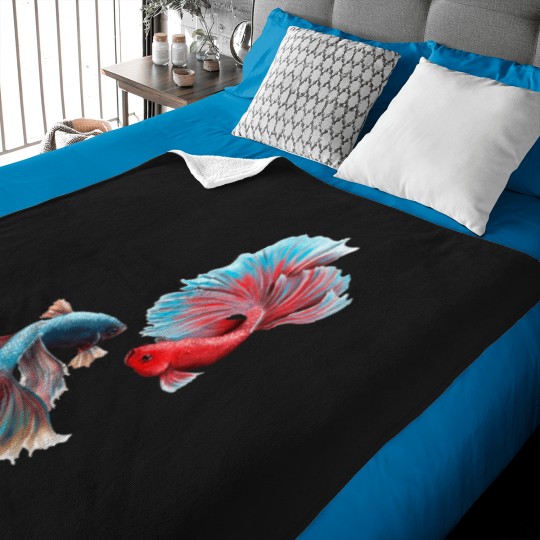 Discover betta fish water Baby Blankets