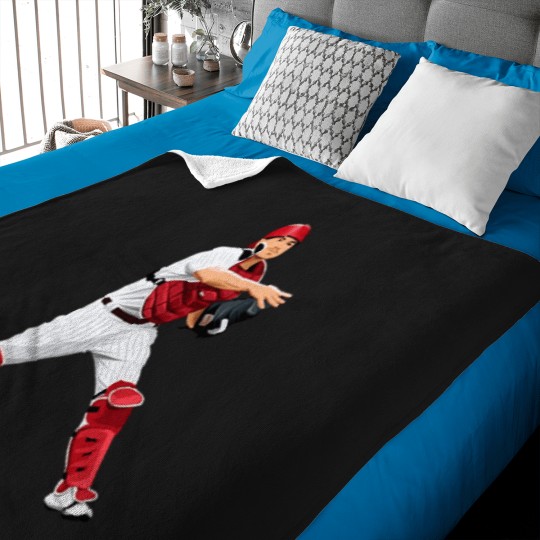 Discover JT Realmuto 10 Throw Out Baby Blankets