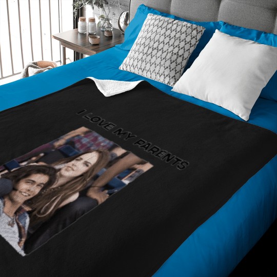 Discover I LOVE MY PARENTS  JADE AND BECK FROM VICTORIOUS Baby Blankets