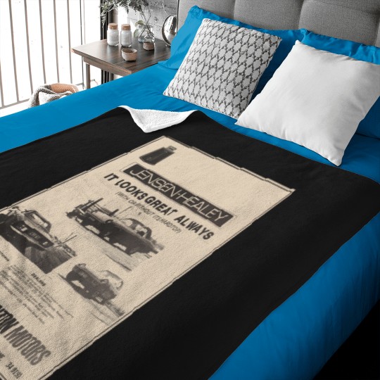 Discover Jensen-Healey Vintage Advertisement T-Shirt Baby Blankets