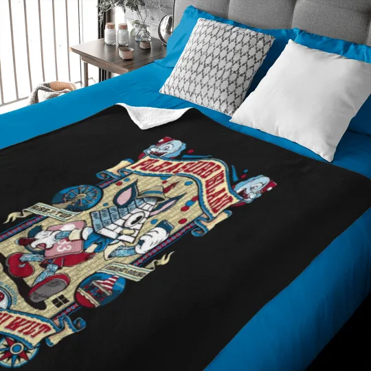 Discover Pleasure Island (Dark) -    Occult   Gothic Baby Blankets