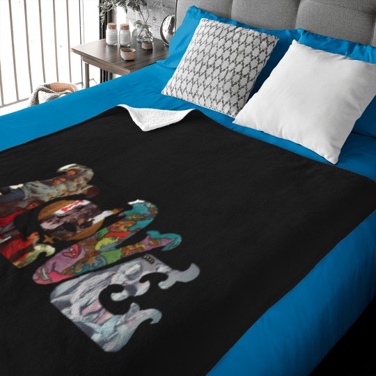 Discover Arthur-Lee-And-Love-Album-Logo T-Shirt Baby Blankets