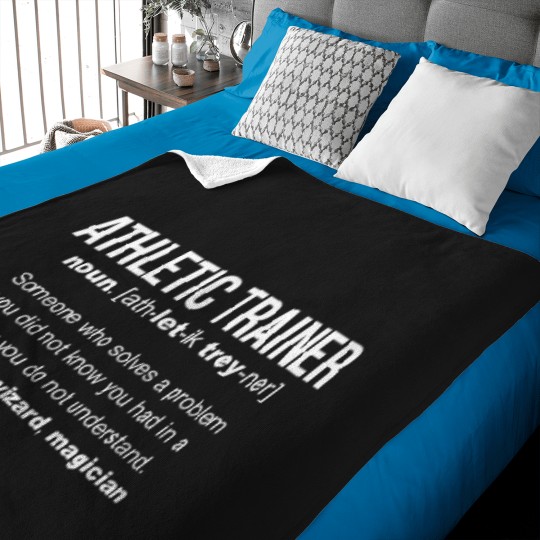 Discover Athletic Trainer Definition S Baby Blankets