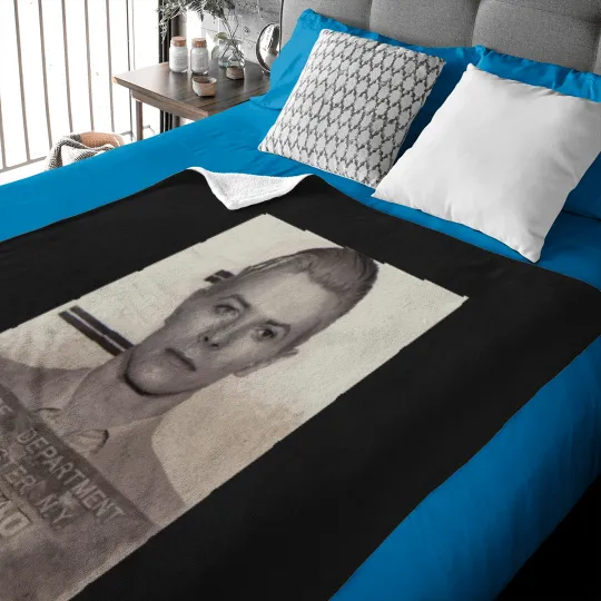 Discover Mugshot Men_s Basic Short Sleeve Baby Blankets