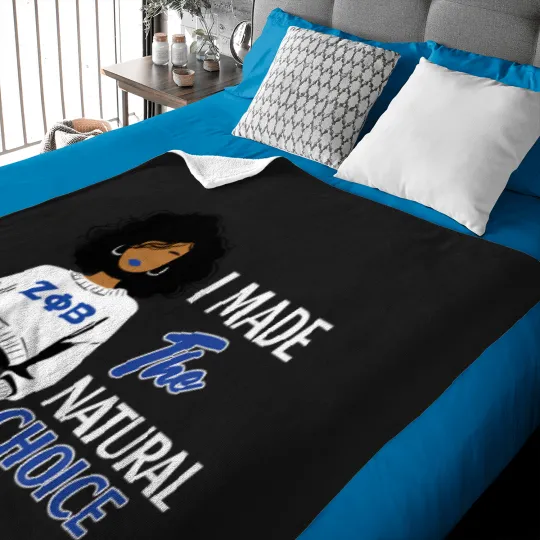 Discover zeta phi beta sorority hbcu black history girl Baby Blankets