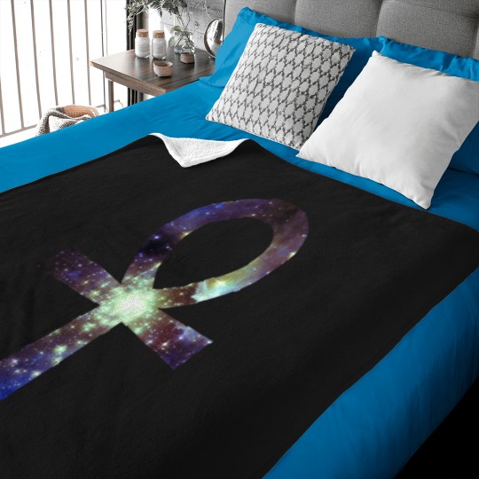 Discover Kid Cudi Galaxy  Star Forming Region NGC-3603 [Blue]  Ankh Sticker Baby Blankets