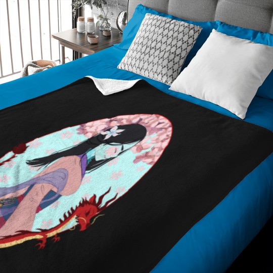 Discover Chinese Princess (1) T-Shirt Baby Blankets