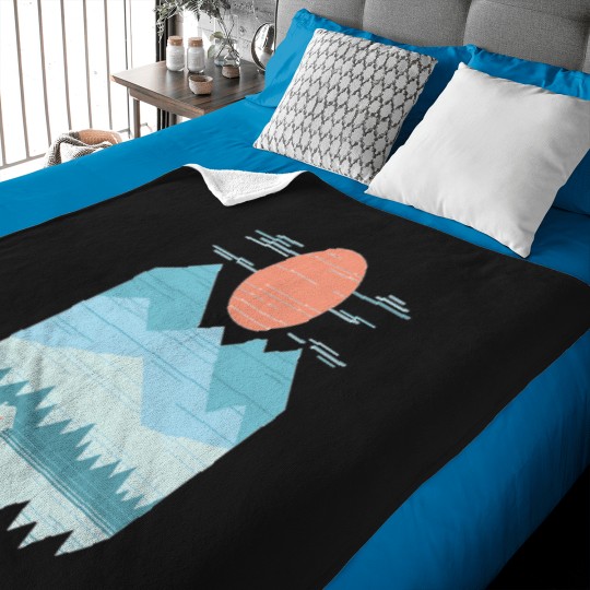 Discover Cabin In The Snow T-Shirt Baby Blankets