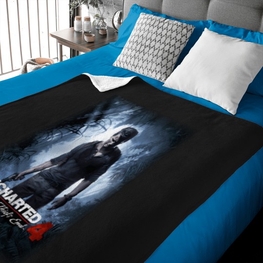 Discover Uncharted-4-T-Shirt Baby Blankets