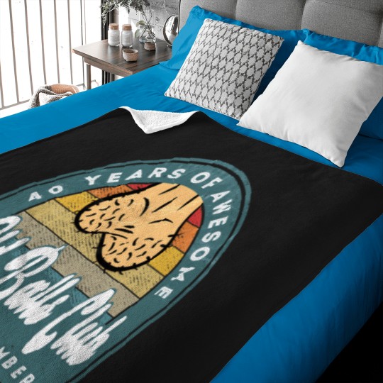 Discover Old Balls Club 40Th Birthday 40 Years Of Awesome T-Shirt Baby Blankets