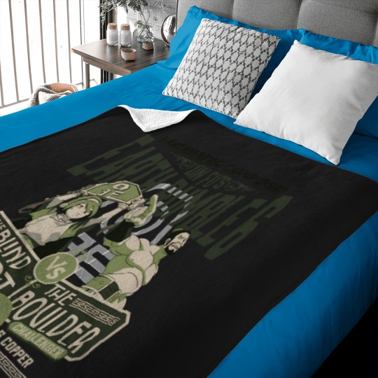 Discover Mens Funny Vintage Earth Rumble Men Who Love Baby Blankets
