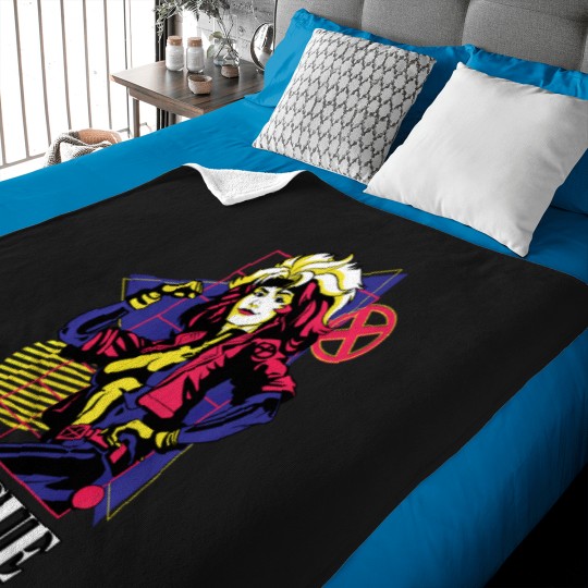 Discover Super Heroes Valentine Couples Matching Rogue Long Sleeve Baby Blankets