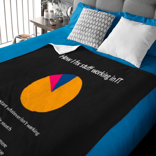 Discover How I fix stuff working in IT Baby Blankets