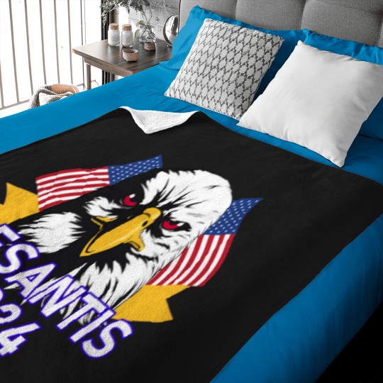 Discover Vote Ron DeSantis for President in 2024! DeSantis 2024 Baby Blankets
