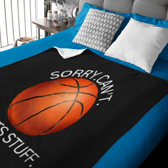Discover sorry can't sports stuff  T-Shirt Baby Blankets