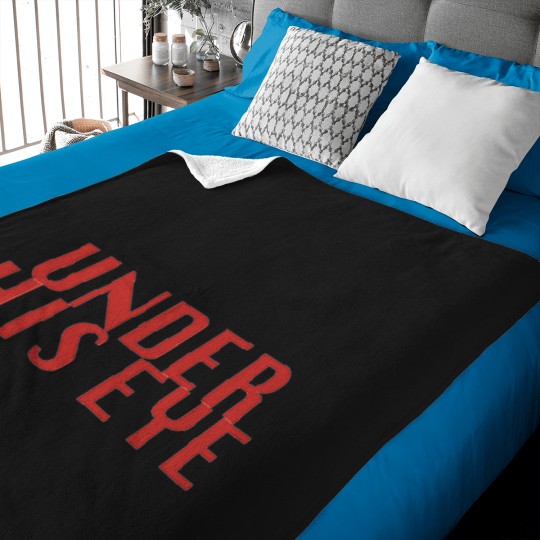Discover Under His Eye Sticker Baby Blankets