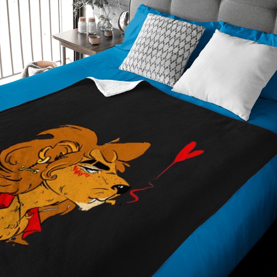 Discover Animal AU  Billy Lion Baby Blankets