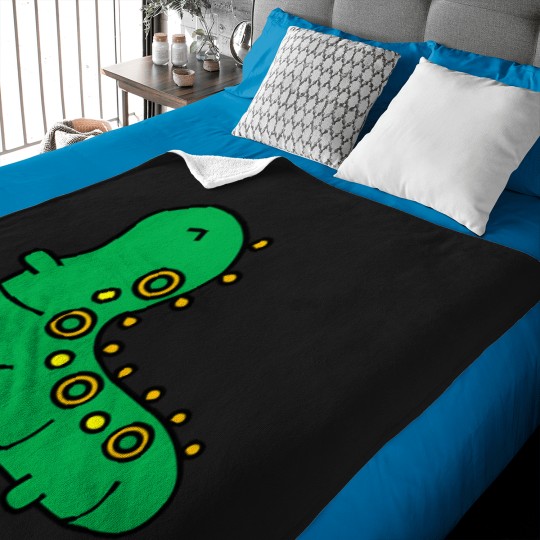 Discover Cute Happy Caterpillar Baby Blankets