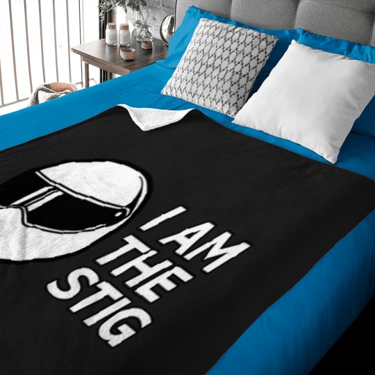 Discover Top Gear Stig Helmet(1) Baby Blankets