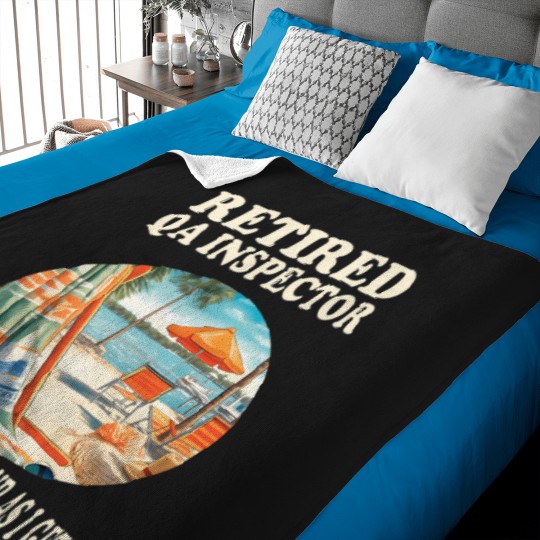 Discover Retired Qa Inspector - Relaxation Design Baby Blankets